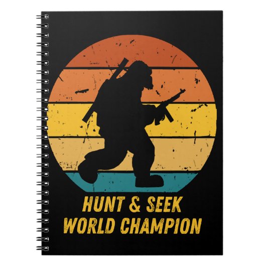 Big Foot wil zich nu niet meer verstoppen en zoeke Notitieboek (Voorkant)