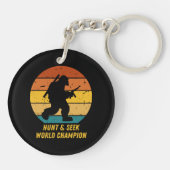 Big Foot wil zich nu niet meer verstoppen en zoeke Sleutelhanger (Achterkant)