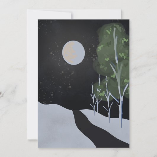 Big Foot Wild Avontuur Verjaardag Kaart (Achterkant)