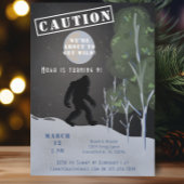 Big Foot Wild Avontuur Verjaardag Kaart