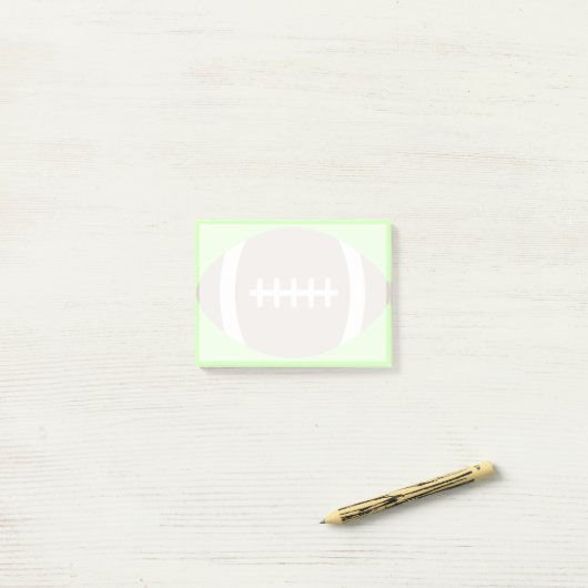 Big Football Emoji Post-it® Notes (Op bureau)