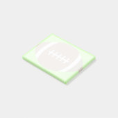 Big Football Emoji Post-it® Notes (Schuin)