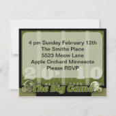 Big Football Game Kaart (Voorkant)