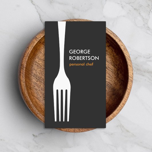 BIG FORK LOGO voor Chef, Catering, Restaurant, Ete Visitekaartje
