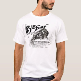 Big Four Buffalo Route Pan American Expo 1901 NY T-shirt