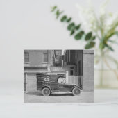 Big Four Snoep Co. Truck Briefkaart (Staand voorkant)