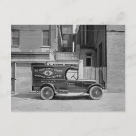 Big Four Snoep Co. Truck Briefkaart