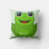 Big Frog Fun: Jumpstart Lunchtime Adventure Kussen (Achterkant)