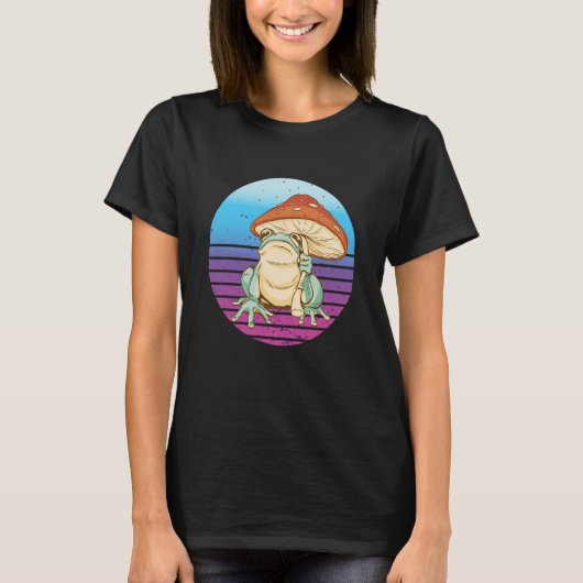 Big Frog Mushroom Umbrella T-shirt (Voorkant)