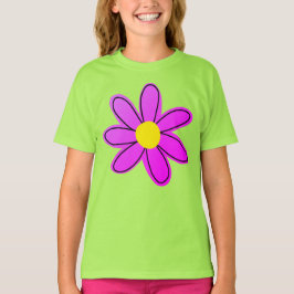 Big Fun Bloemenmeisje T-Shirt
