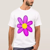 Big Fun Flower Mannen T-Shirt (Voorkant)