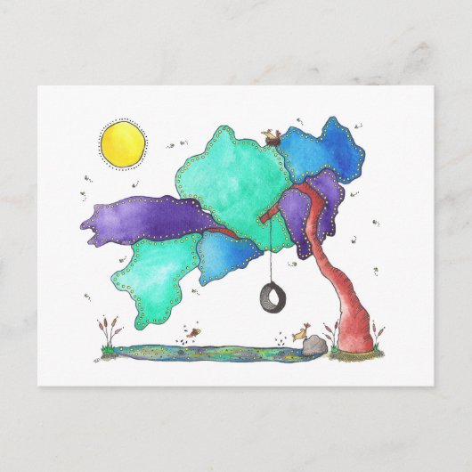 Big Fun op de Bayou Aankondigingskaart (Voorkant)