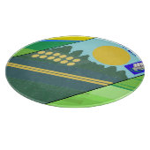 Big Funny Eggs Crossing the Road Paper cup Snijplank (Hoek)