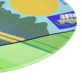 Big Funny Eggs Crossing the Road Paper cup Snijplank (Hoek)