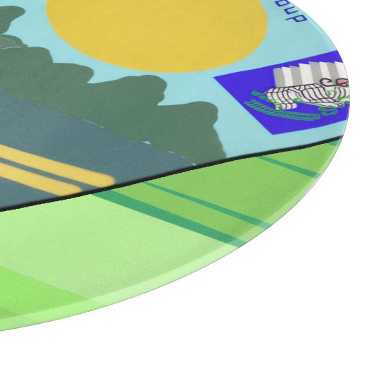 Big Funny Eggs Crossing the Road Paper cup Snijplank (Hoek)