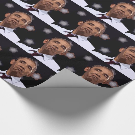 BIG FUNNY OBAMA CADEAUPAPIER (Hoek)