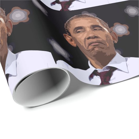 BIG FUNNY OBAMA CADEAUPAPIER (Rol Hoek)
