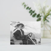 Big Fur Coat, begin jaren 1900 Briefkaart (Staand voorkant)