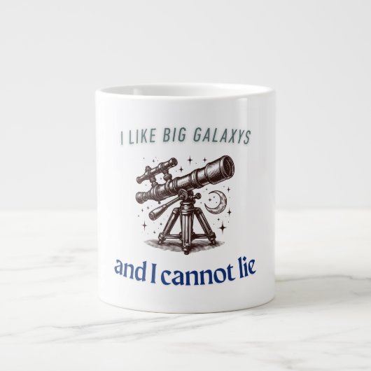 Big Galaxys Funny Space Grote Koffiekop (Voorkant)