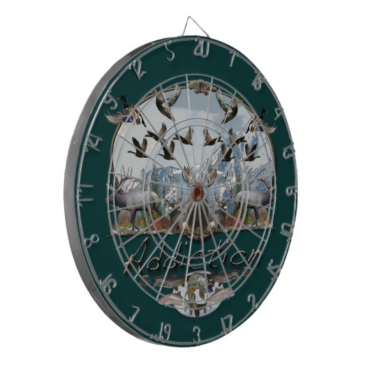 Big Game Addiction Dartbord (Voorkant Links)