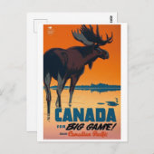 Big-game Briefkaart (Voorkant / Achterkant)