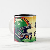 Big Game Fuel: Super Bowl Coffee Mok (Voorkant links)