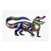 BIG GATOR FOTO AFDRUK (Voorkant)