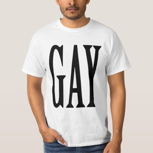 BIG GAY T-SHIRT (Voorkant)