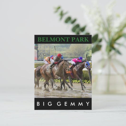 Big Gemmy - Jose Lezcano NY Bred Briefkaart (Staand voorkant)