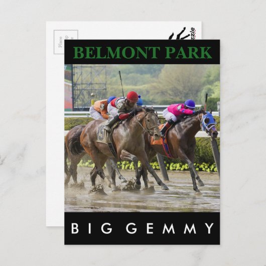 Big Gemmy - Jose Lezcano NY Bred Briefkaart (Voorkant / Achterkant)