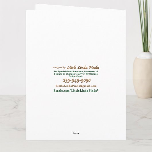 BIG Gepersonaliseerde bedankkaart voor coach (Achterkant)