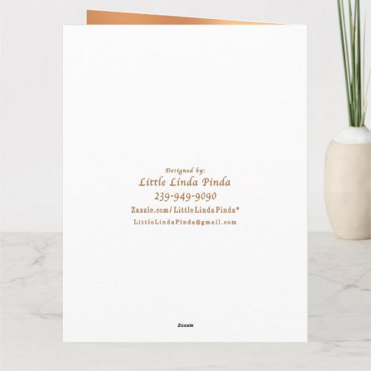 BIG Gepersonaliseerde Happy Birthday Basketbal Kaa Kaart (Achterkant)