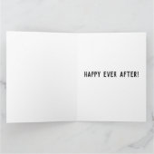 BIG GIANT WEDDING MARRIAGE CONGRATULALALATION CARD KAART (Binnen)