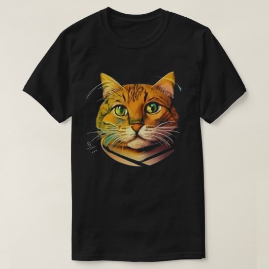 Big Ginger Cat T-shirt (Design voorkant)