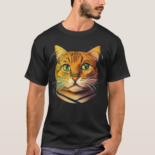 Big Ginger Cat T-shirt (Voorkant)