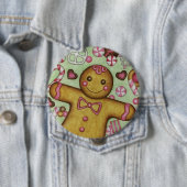 Big Gingerbread Close Up Button (In situ)