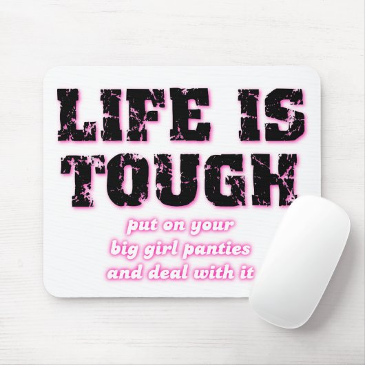 Big Girl Panties Funny Mousepad Muismat (Met muis)