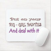 Big Girl Panties Muismat (Met muis)