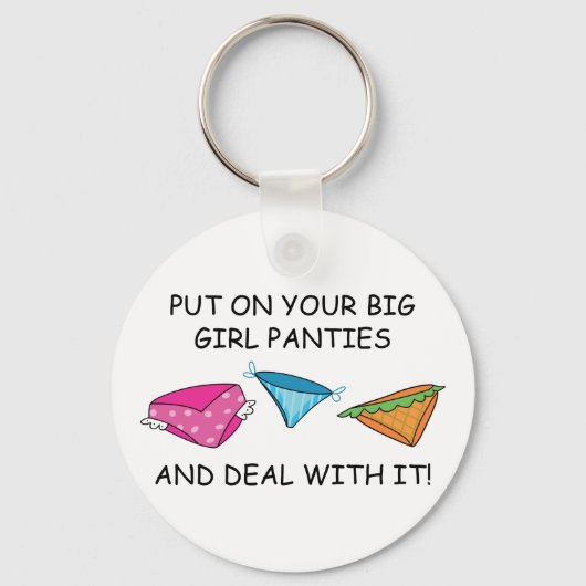 Big Girl Panties Sleutelhanger (Voorkant)