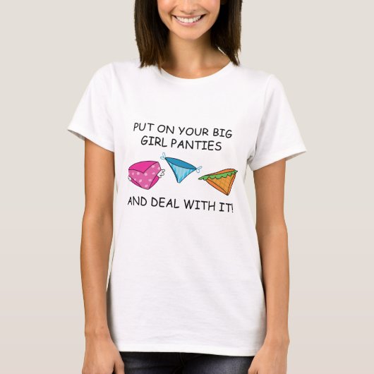 Big Girl Panties T-shirt (Voorkant)