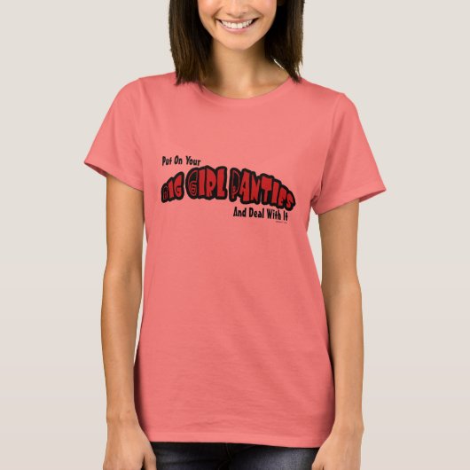 Big Girl Panties T-shirt (Voorkant)