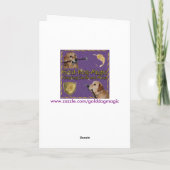 Big Golden News Gefeliciteerd Kaart (Achterkant)