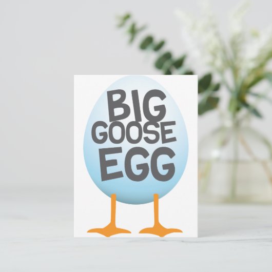 Big Goose Egg Games Briefkaart (Staand voorkant)