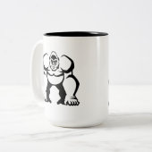 Big Gorilla Tweekleurige Koffiemok (Voorkant links)