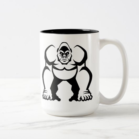 Big Gorilla Tweekleurige Koffiemok (Rechts)
