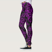 Big Gothic II Damask Elegant Leggings (Links)