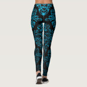 Big Gothic IV Damask Elegant Leggings (Achterkant)