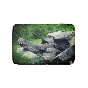 Big Granite Rocks Natuur Badmat