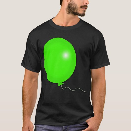 Big Green Balloon T-shirts, Hoodies, Mokken T-shirt (Voorkant)
