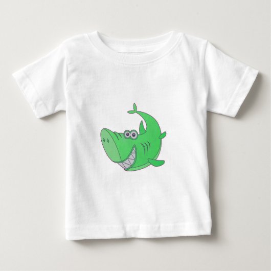 Big Green Cartoon Shark (Voorkant)